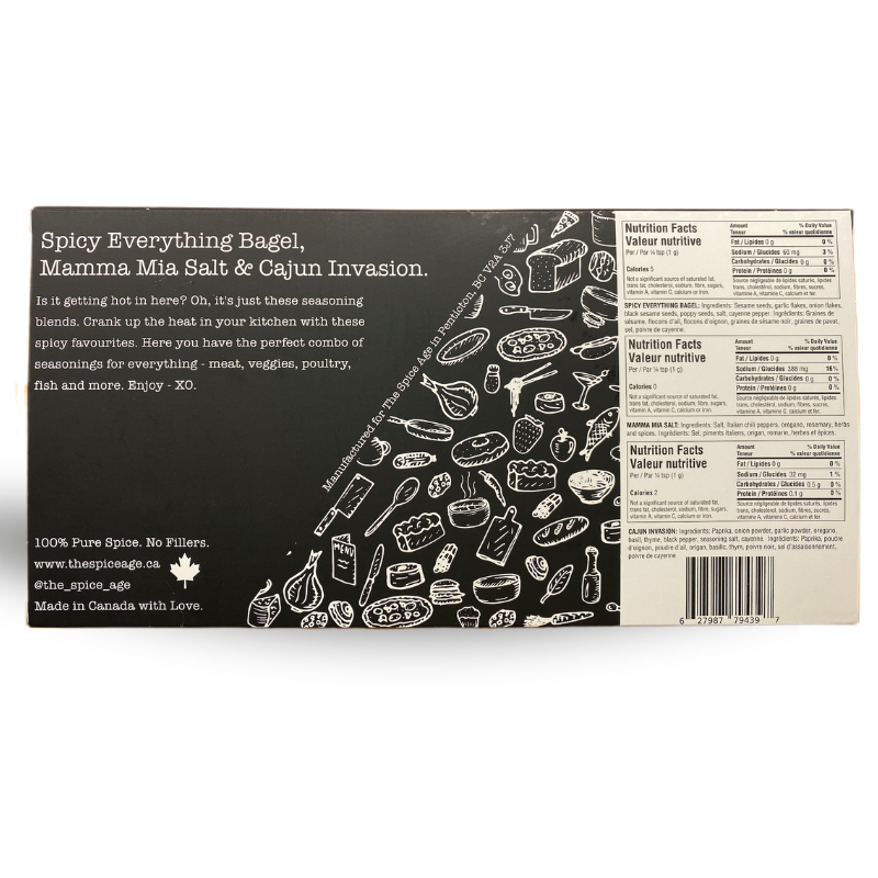 The Spice Age - Spicy Lover Seasoning Gift Pack (3-pack)