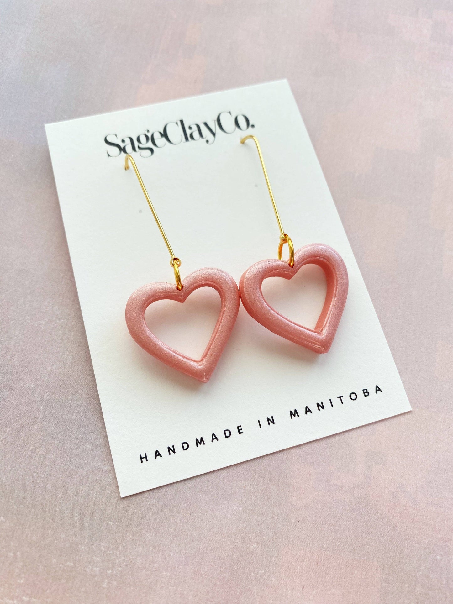 Taylor Swift Lover Inspired | Handmade Polymer Clay Earrings