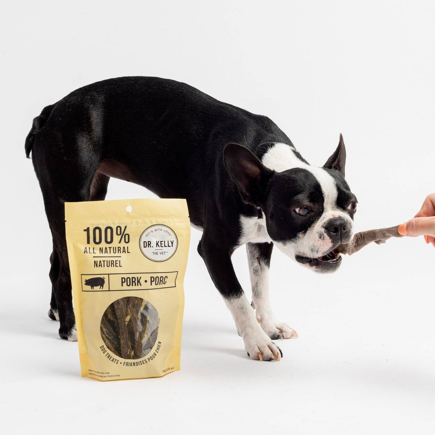 Silver Paw - Dr. Kelly The Vet 100% Natural Dog Treats - Pork: 100g / 3.53 oz