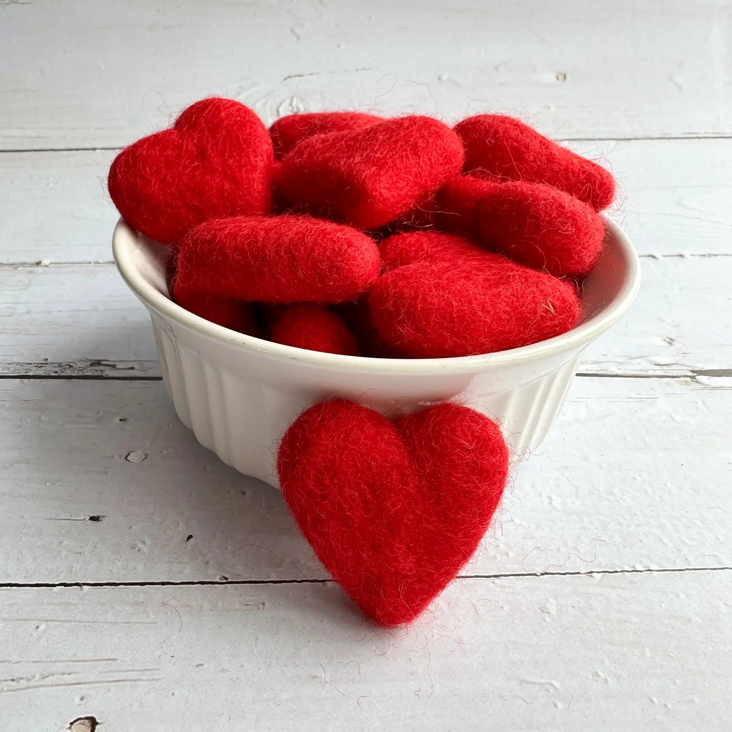 Sewing Seeds Play - One Red Felt Heart