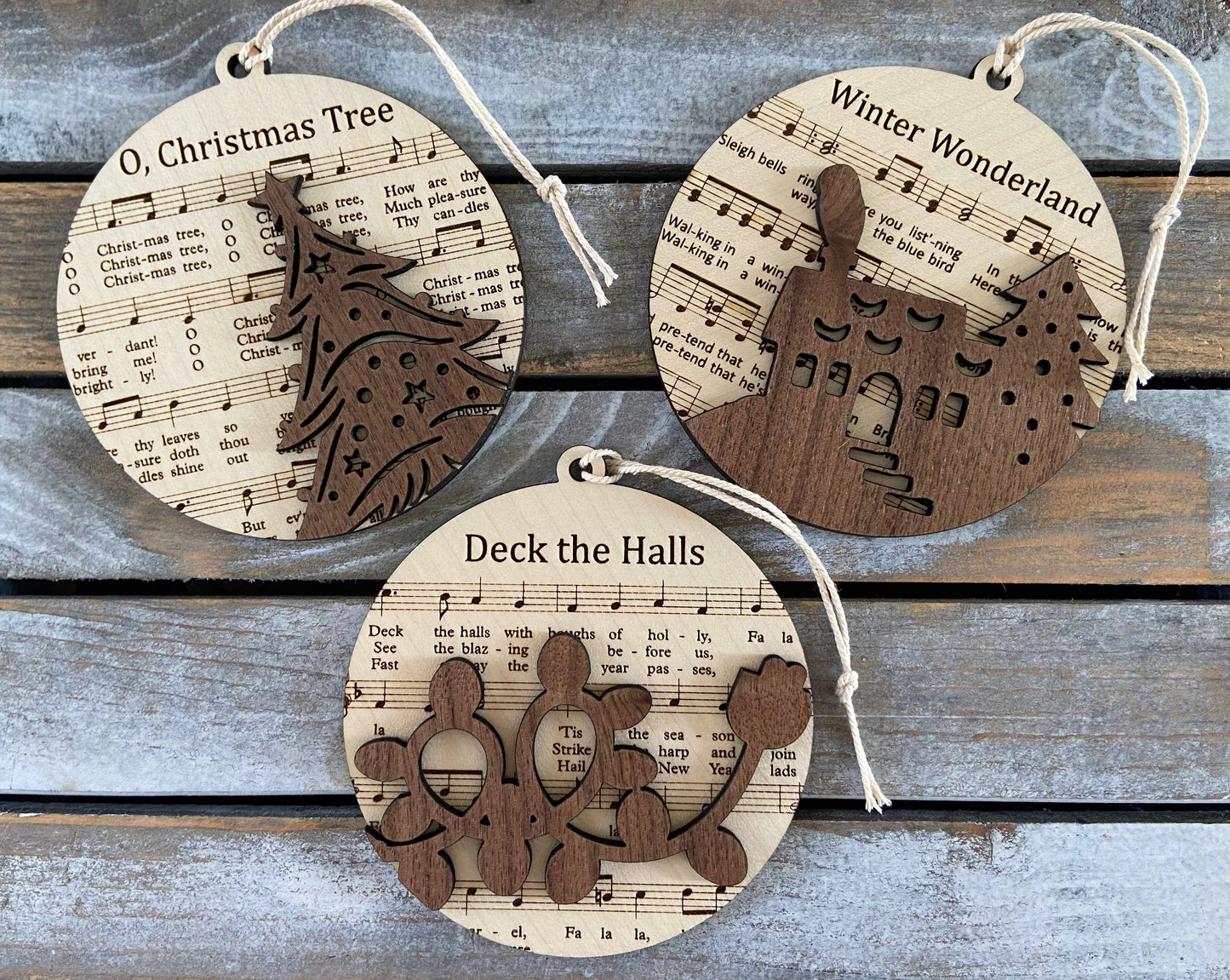Chickadee Creations - Frosty the snowman ornament