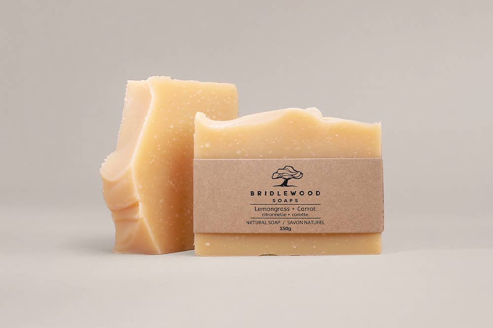 Bridlewood Soaps - Lemongrass + Carrot Soap Bar