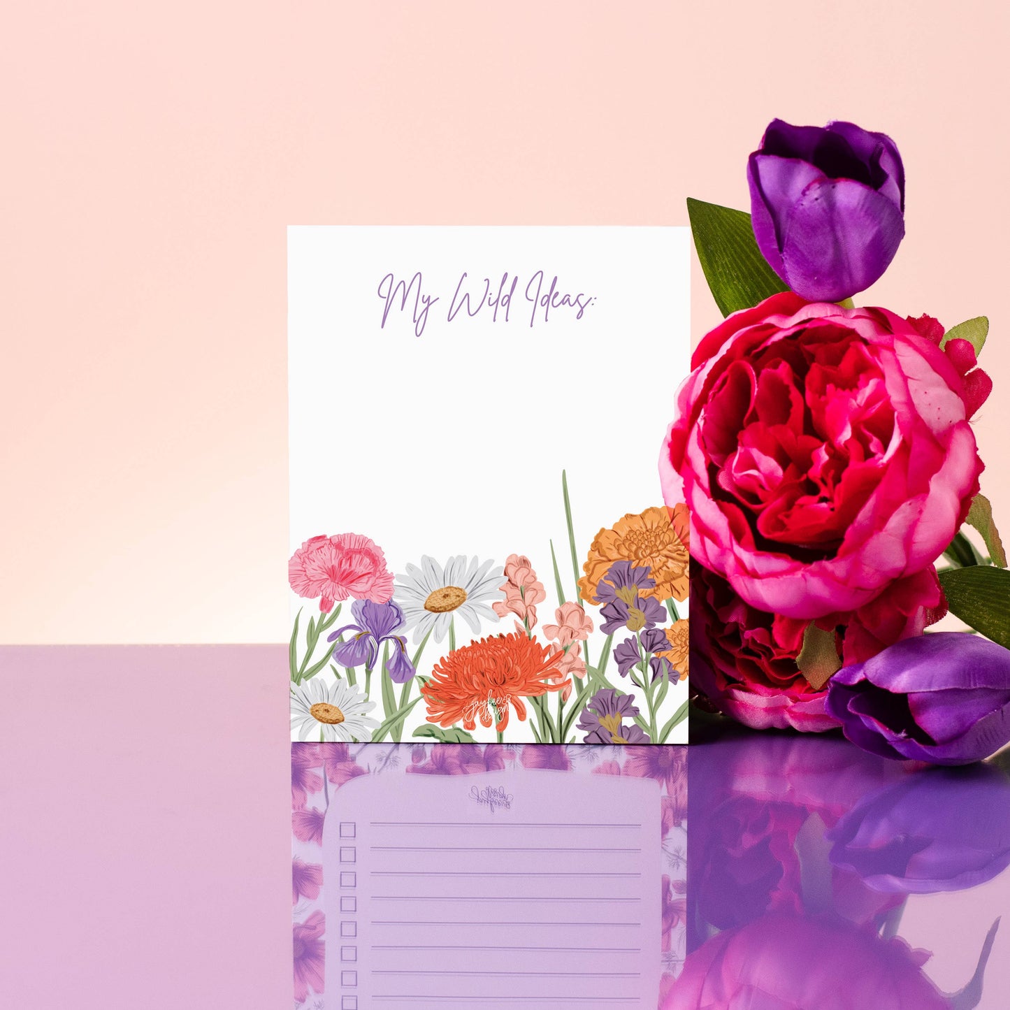 Jaybee Design - My Wild Ideas- 25 pg Notepad