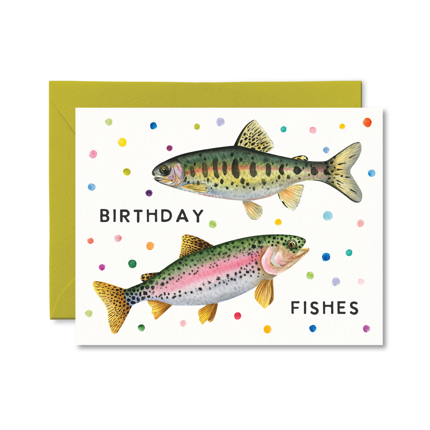 Pretty by Her - Birthday Fishes Card