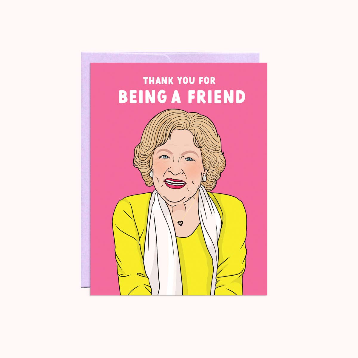 Party Mountain Paper co. - Betty "Thank You For Being a Friend" | Thank You Card