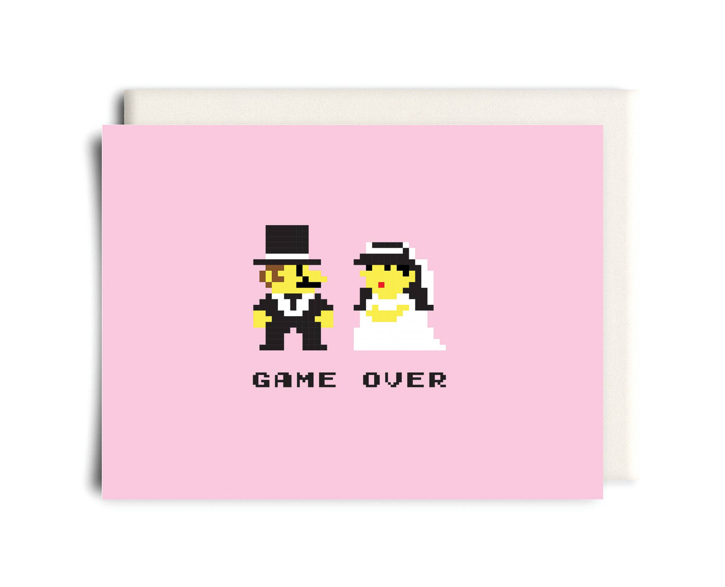 Inkwell Cards - Mario Bros. Wedding | Wedding Greeting Card