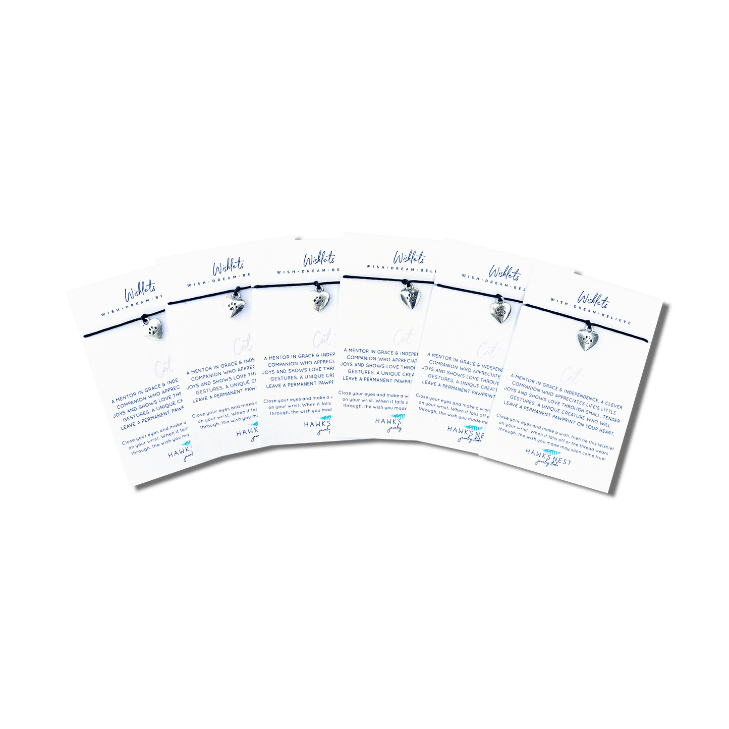 Hawk's Nest Jewelry Studio - Cat Wishlet: Cat