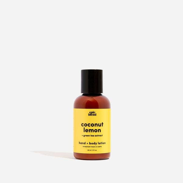 Epic Blend - Coconut Lemon Hand and Body Lotion: 8oz