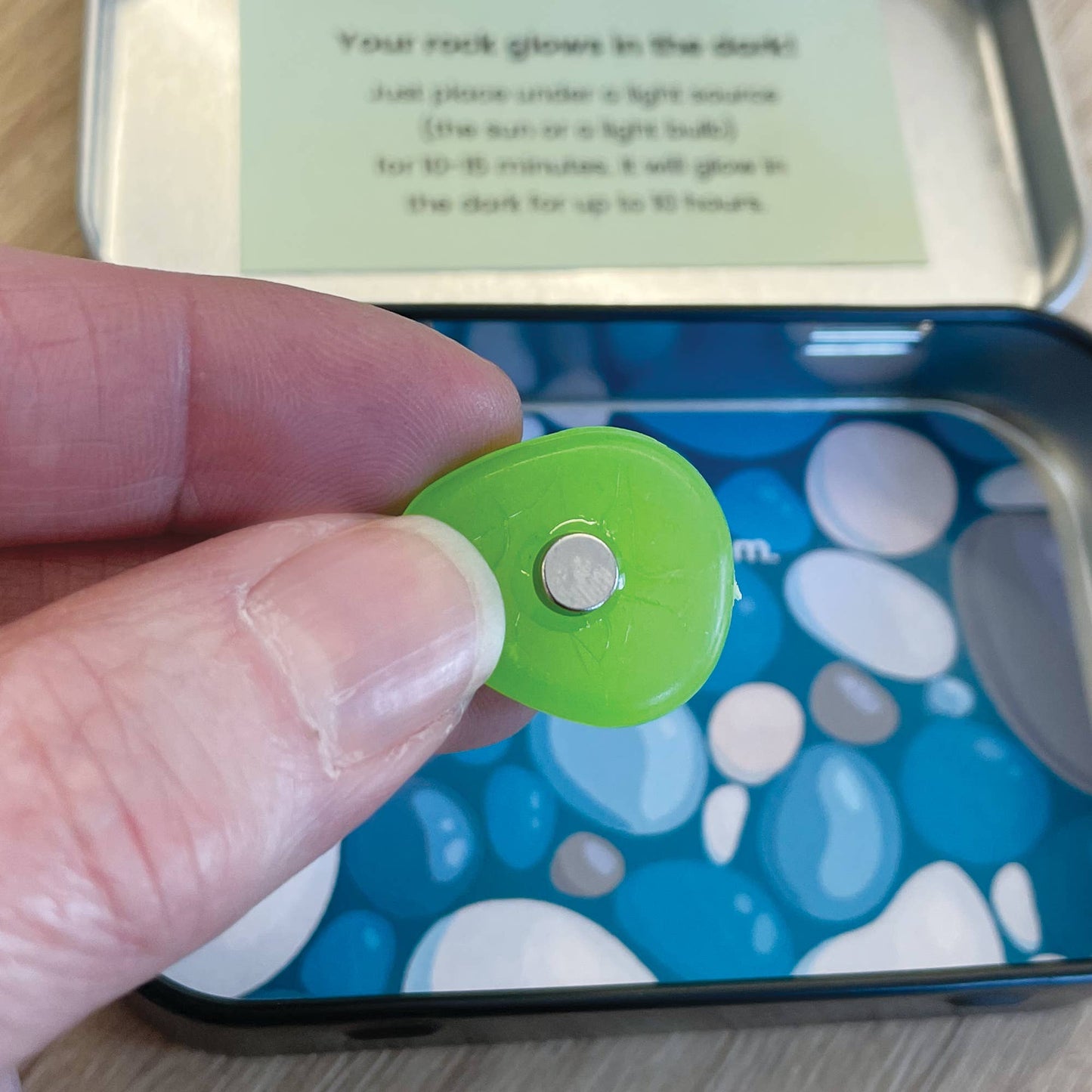 Design Corner - Matchbox Surprise Card Tin - You are my rock