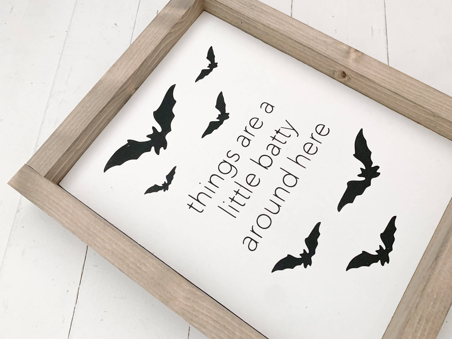 Ashwood Designs - Things are a little batty around here: Dark Walnut