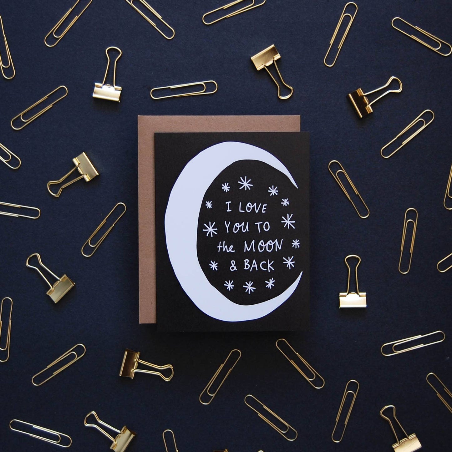Badger & Burke - Moon and Back Card