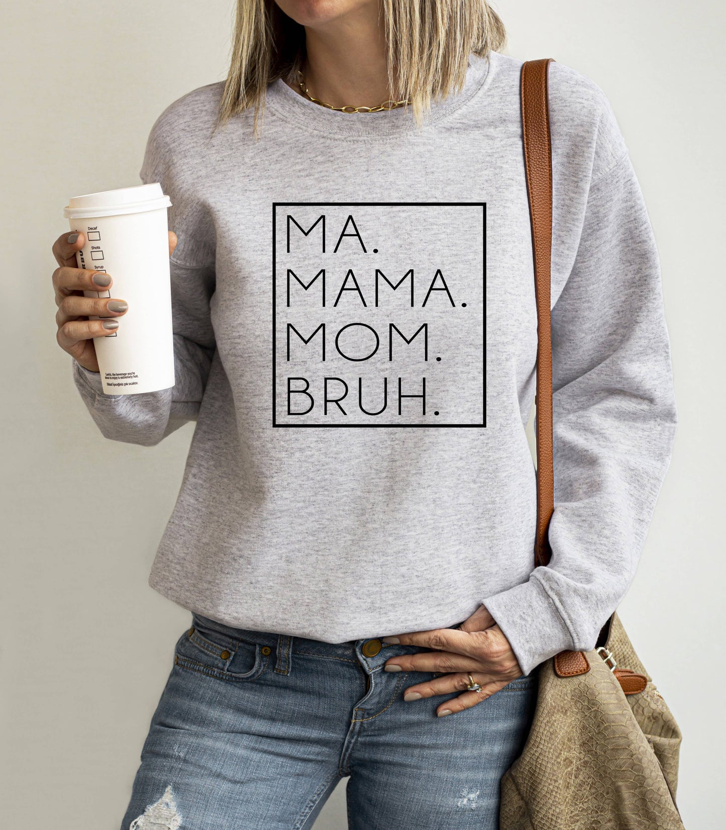 Oakbury Designs - Ma. Mama. Mom. BRUH.: Black / Unisex