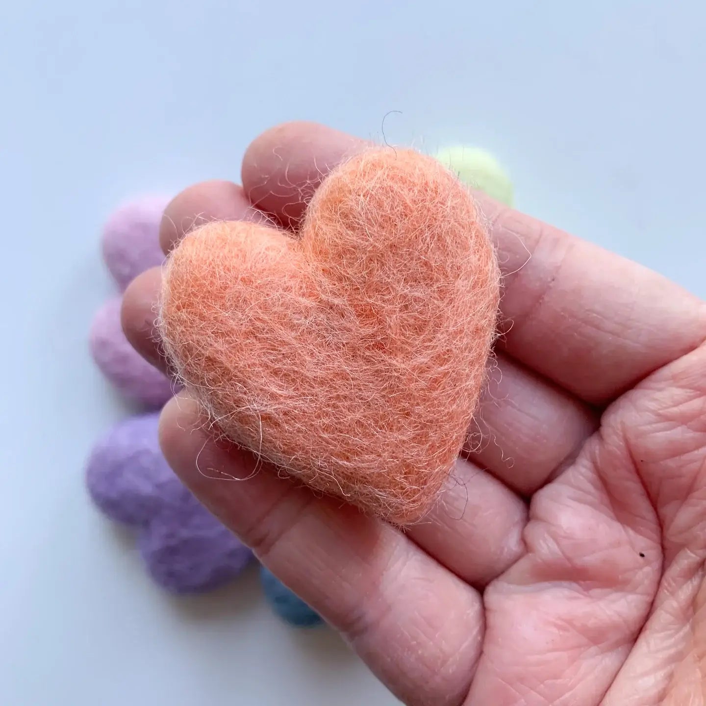 Sewing Seeds Play - Pastel Rainbow Felt Heart