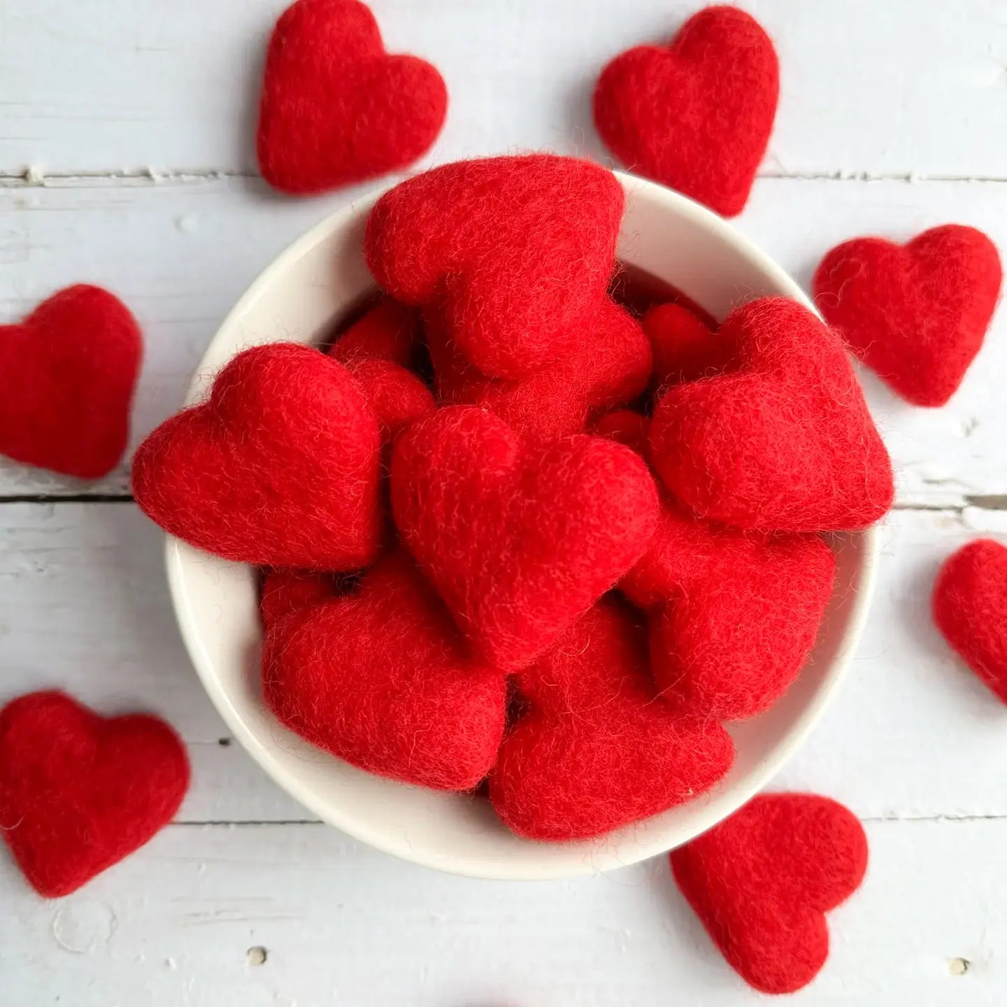 Sewing Seeds Play - One Red Felt Heart