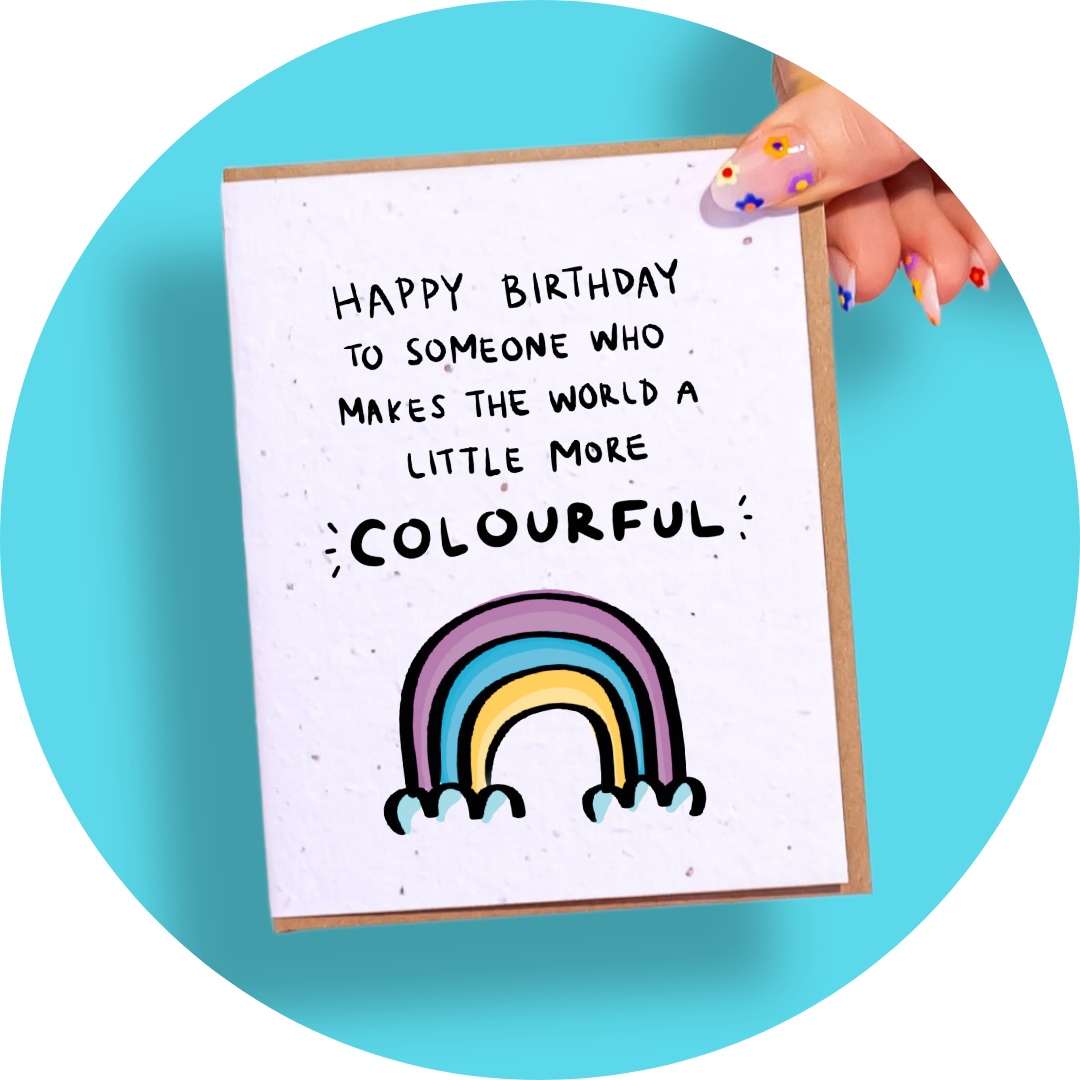 SowSweet Greetings Inc - Colourful Birthday