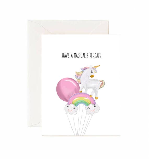Jaybee Design - Have A Magical Birthday! - Greeting Card