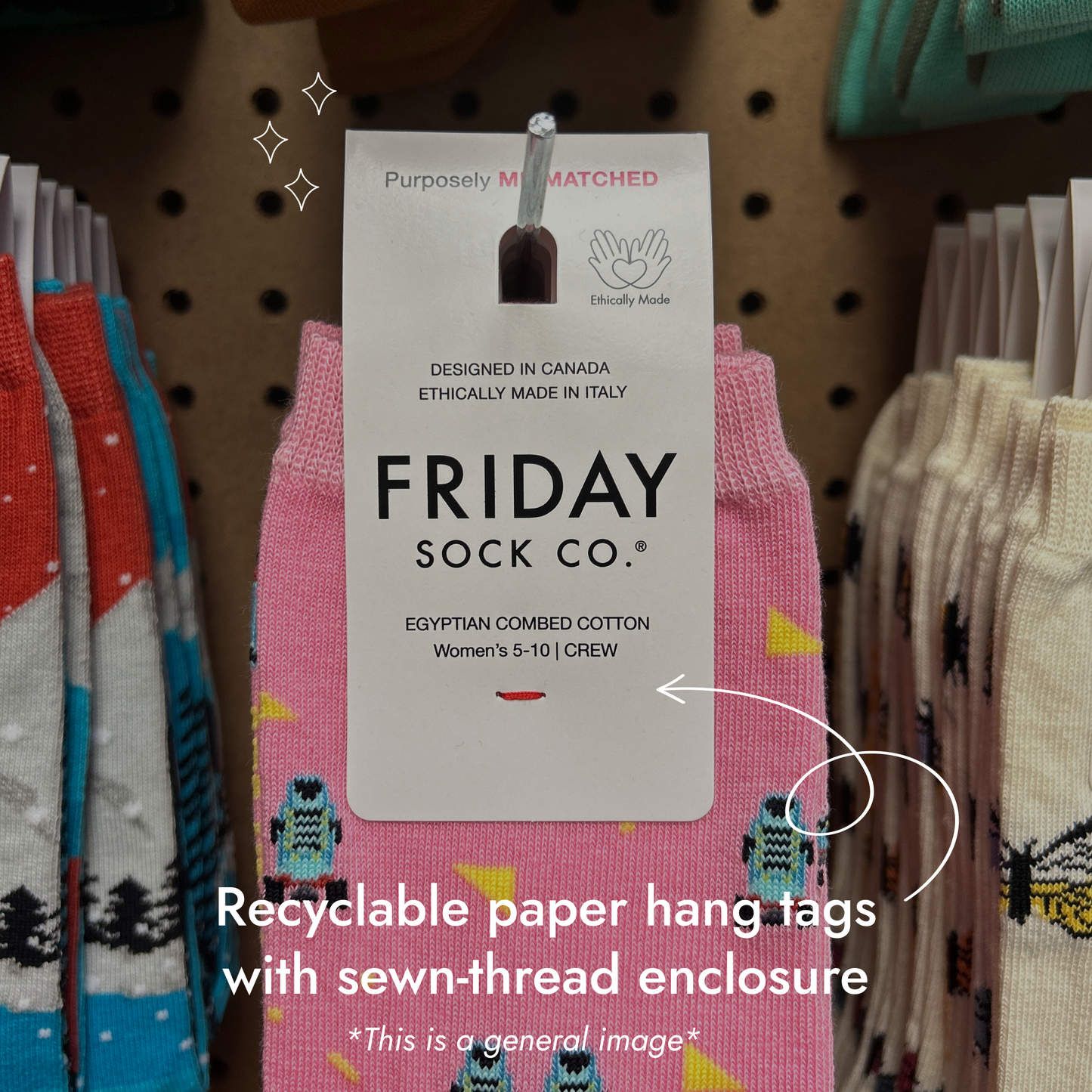 Friday Sock Co. - Women's Canada Icons Socks: Women’s 5 – 10