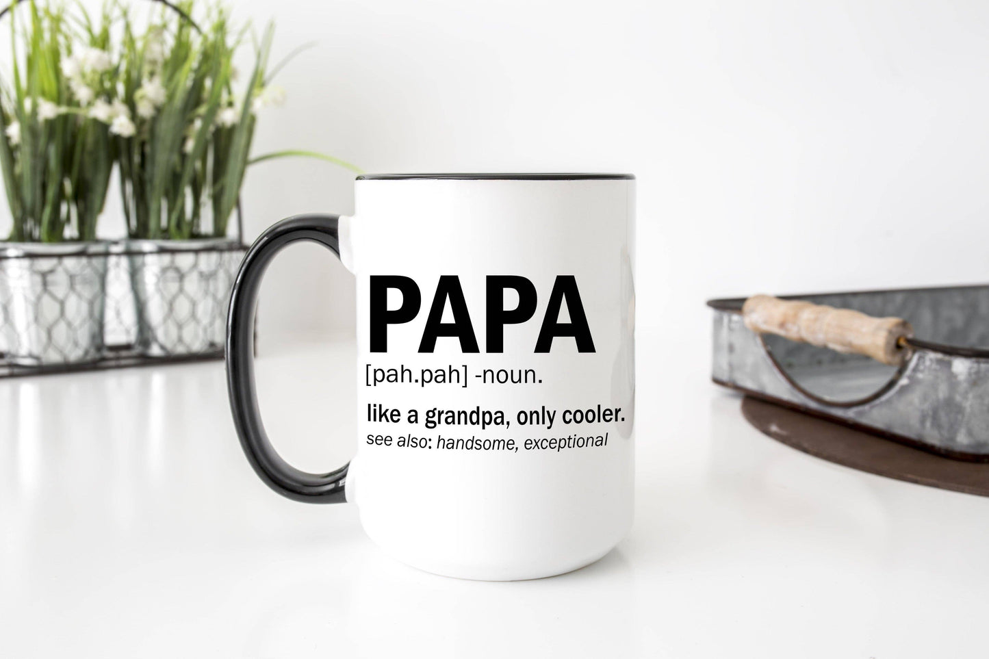 Oakbury Designs - Papa: White