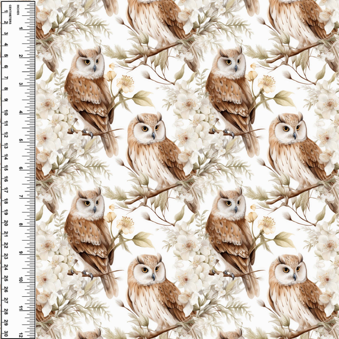 Busy Little Stitches - Sly Prairie Owl Toddler Blanket