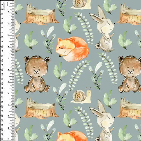 Busy Little Stitches - Fern Friends Toddler Blanket