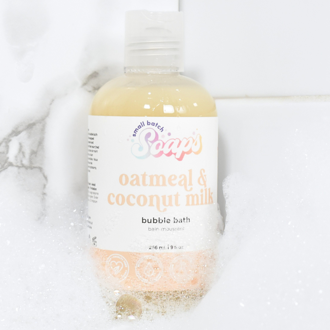 Small Batch Soaps - Oatmeal & Coconut Milk Bubble Bath