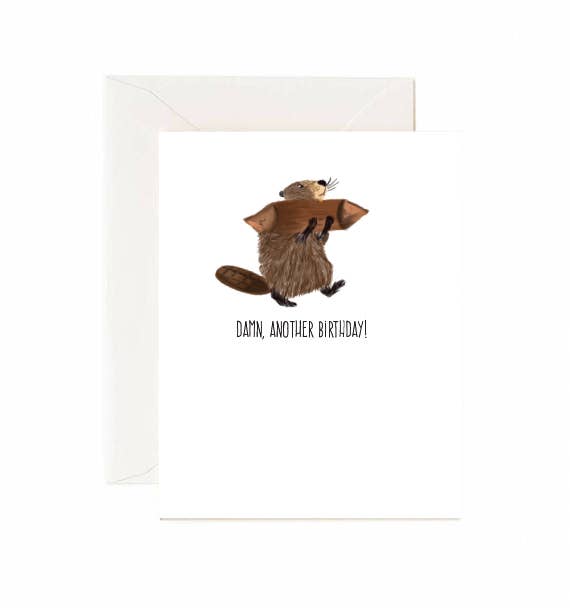 Jaybee Design - Damn, Another Birthday! - Greeting Card