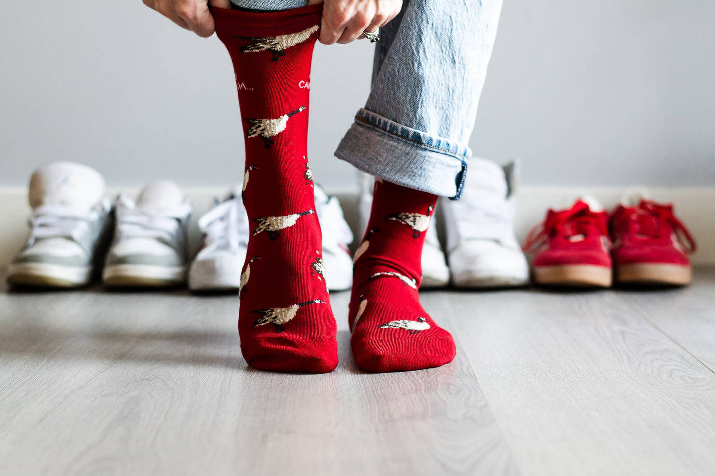 Friday Sock Co. - Women's Canada Goose Socks