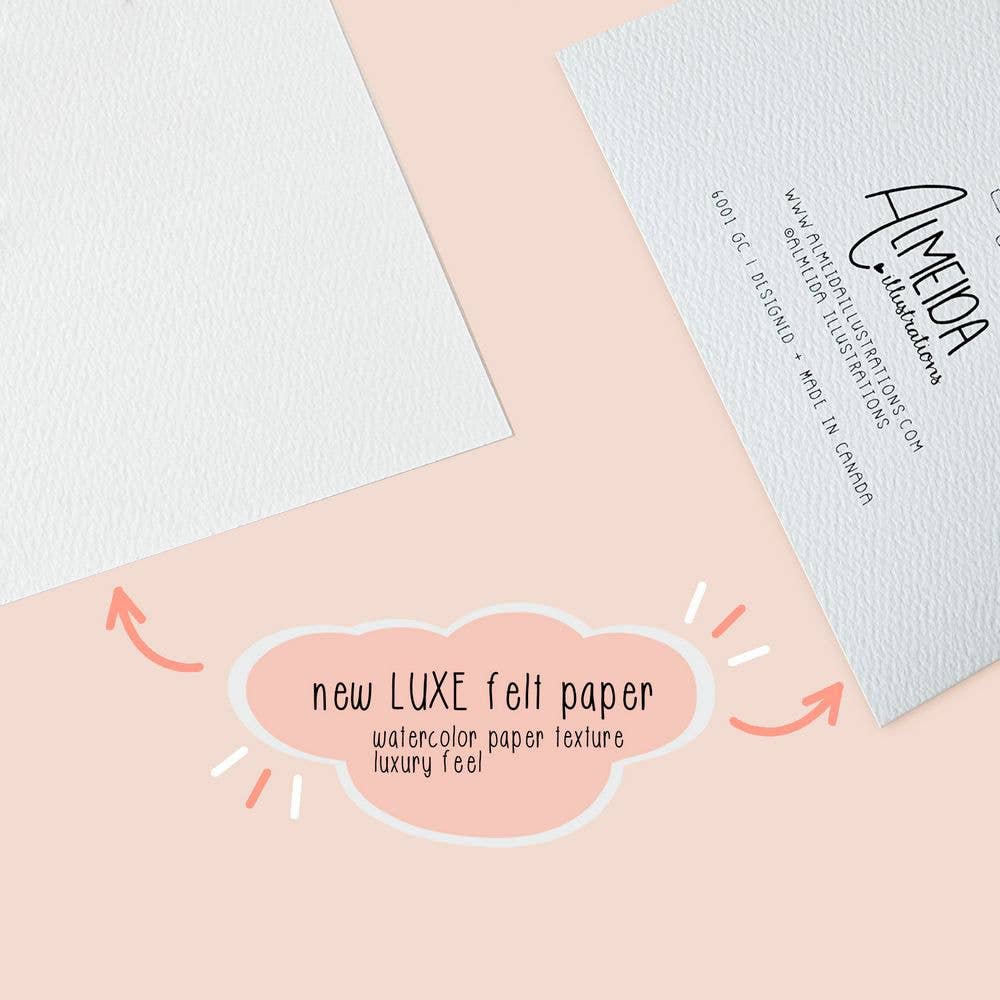 Almeida Illustrations - Congrats on the New Job! card: Kraft
