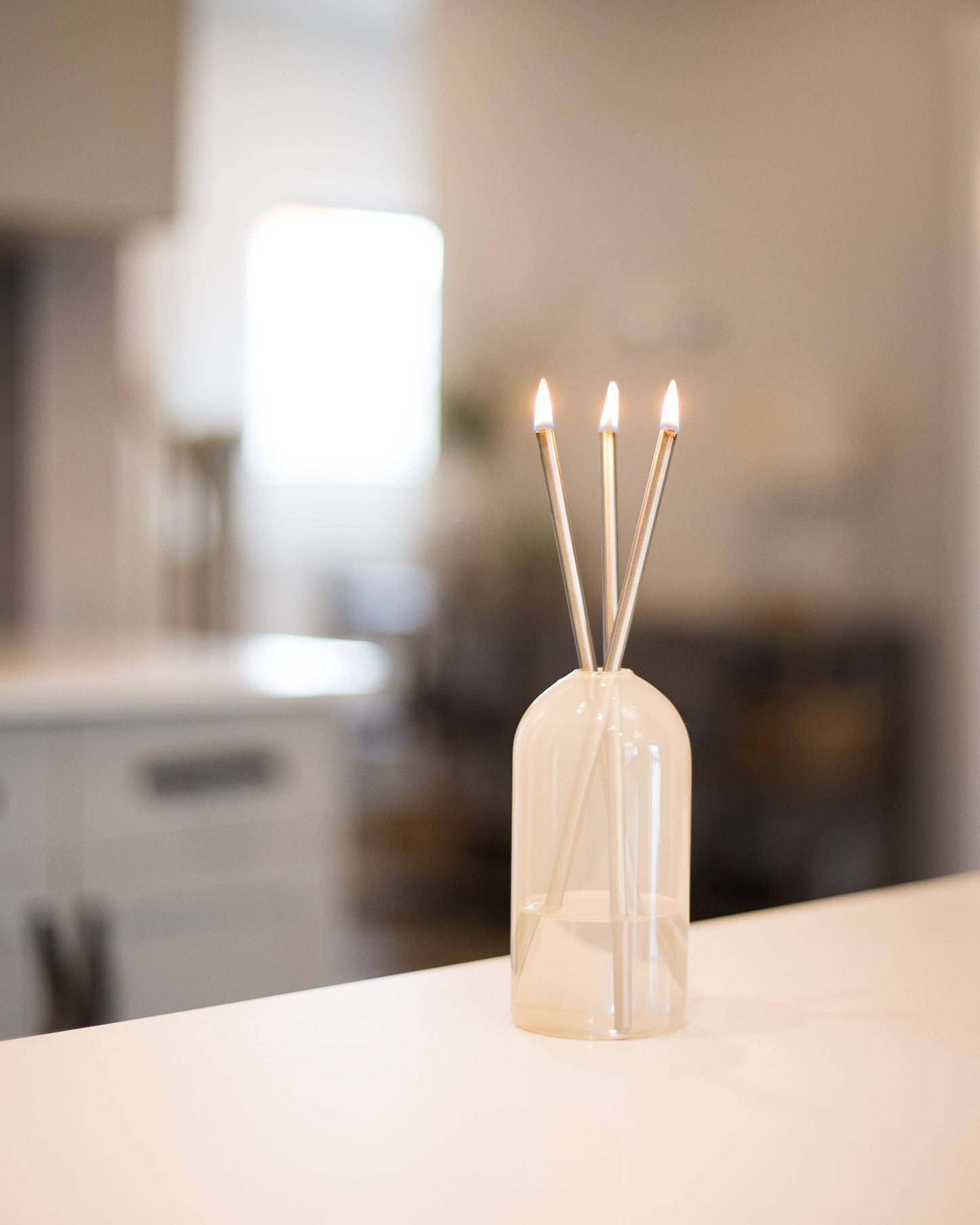 Everlasting Candle - SILVER Candles