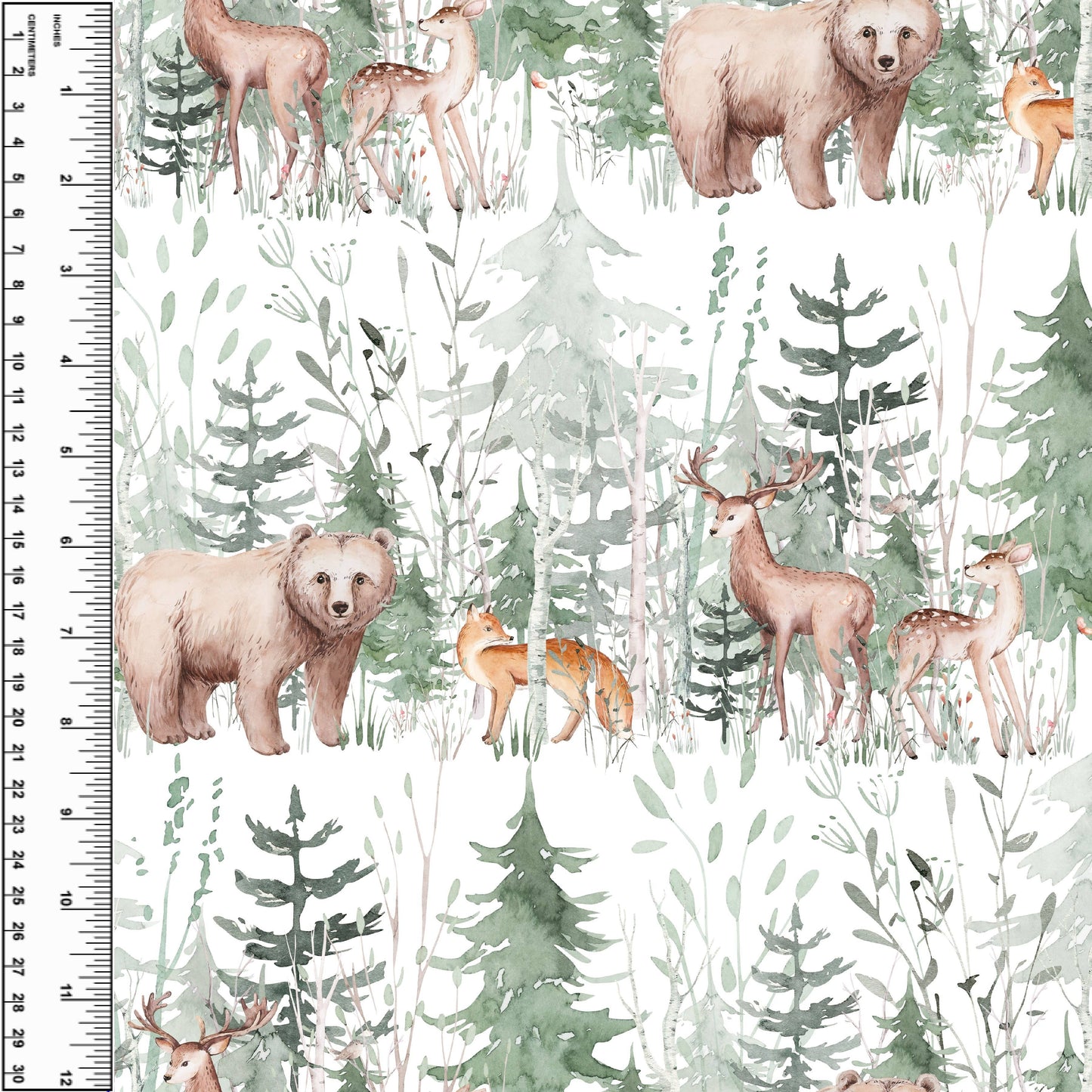 Busy Little Stitches - Friends of the Forest Toddler Blanket