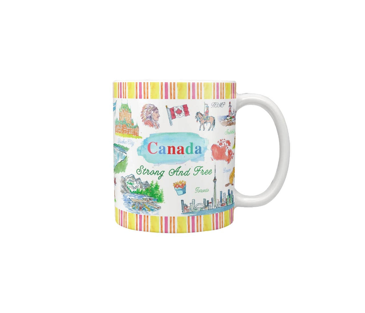 Northern Icons Canada - Canada Icons Souvenir Coffee Mug