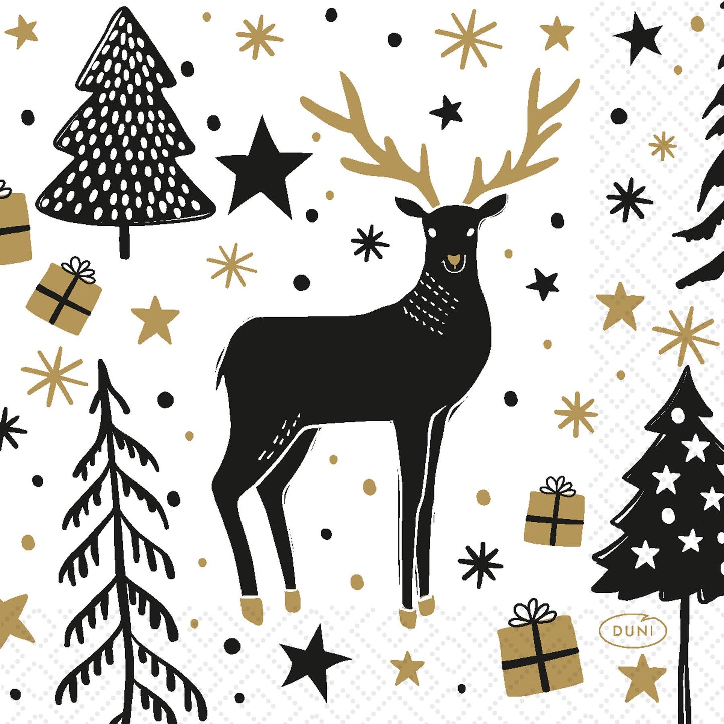 Twilight Collection - Magic Winter - Duni Cocktail Napkin