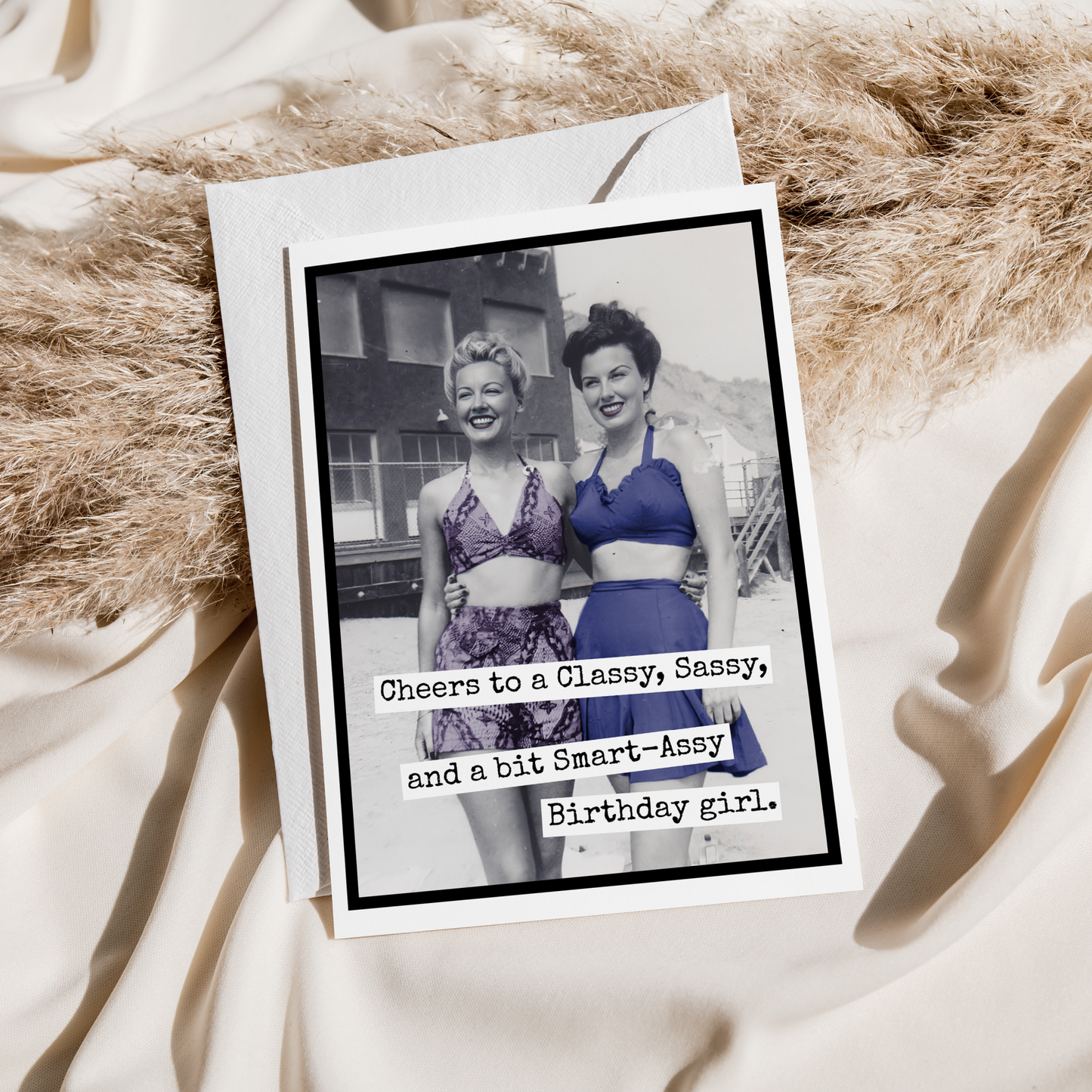 Raven's Rest Studio - Cheers to a Classy Sassy and a bit Smart Assy Birthday Girl