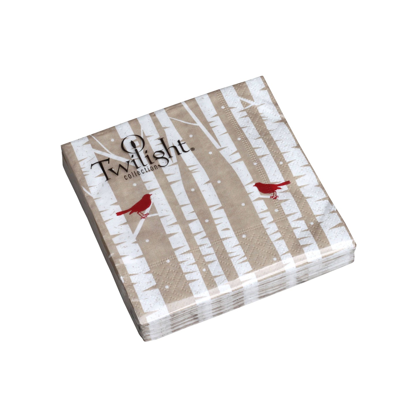 Twilight Collection - Red Birds Cocktail Napkin