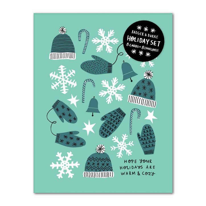 Badger & Burke - Mittens & Gloves Card Set
