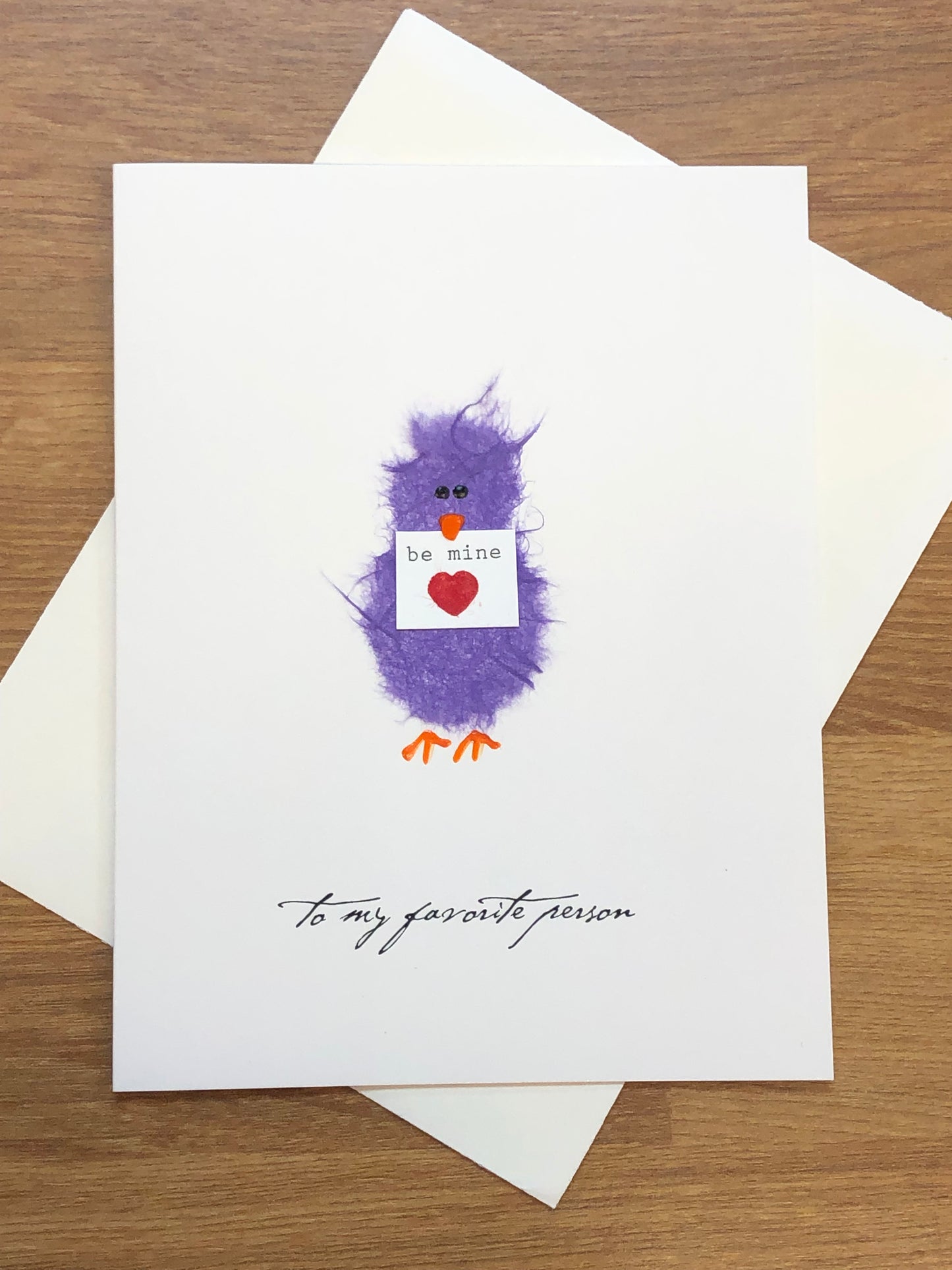 Flaunt Handmade - To my favorite person card