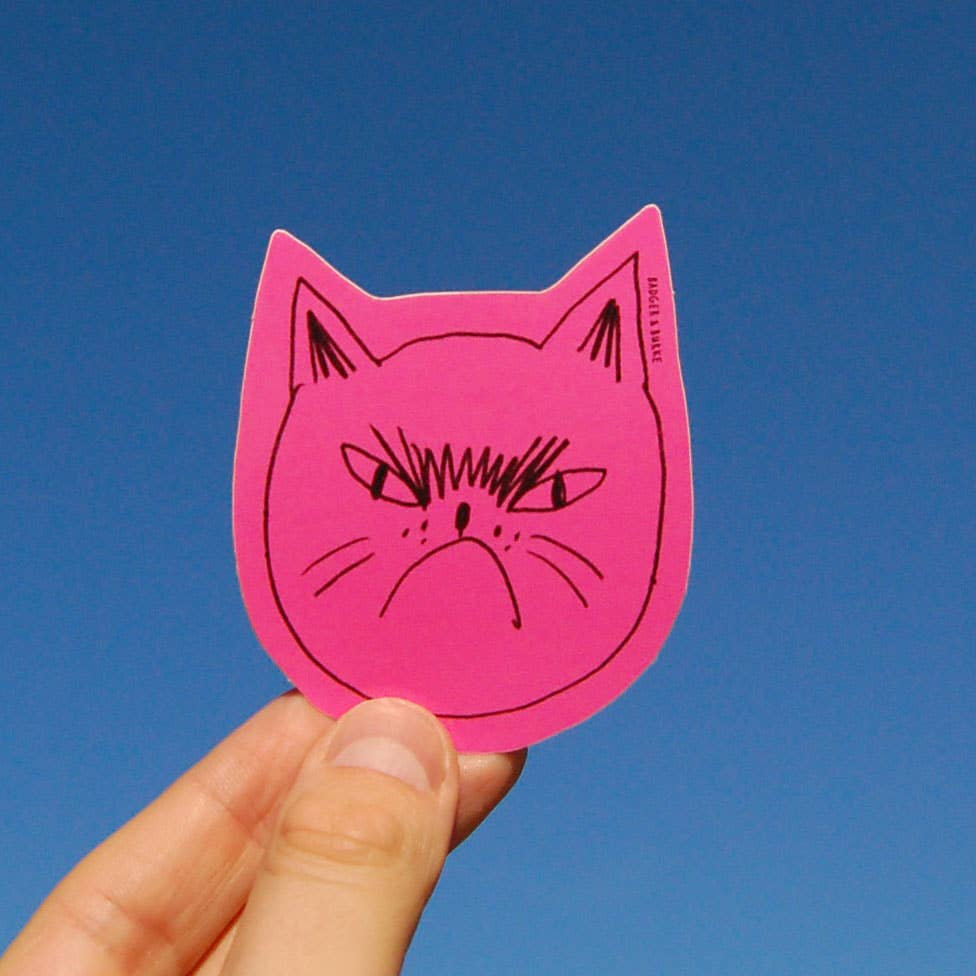 Badger & Burke - Snitty Kitty Sticker