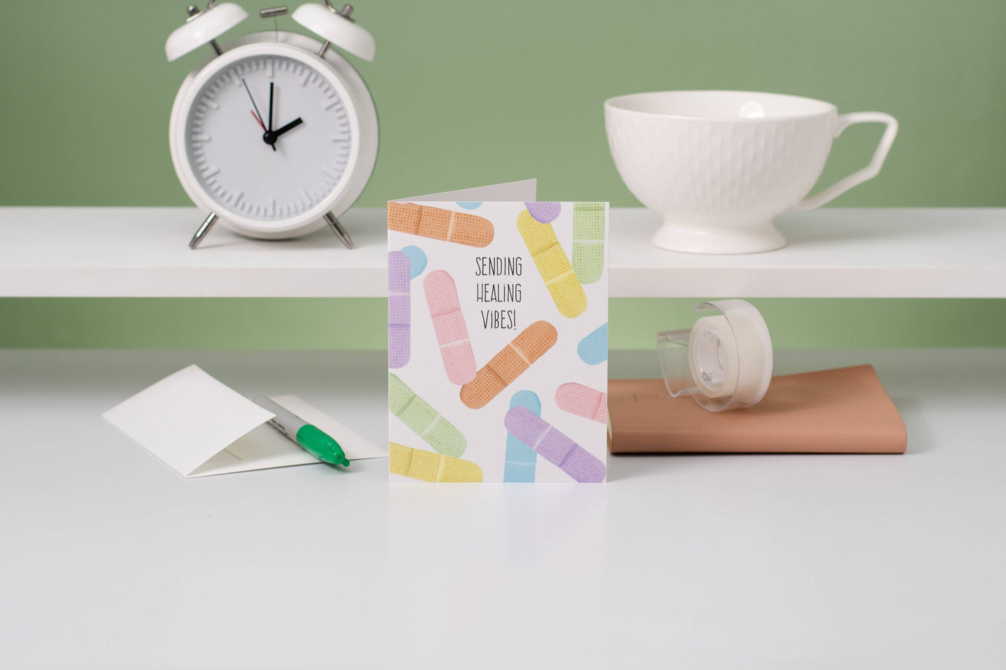 Jaybee Design - Sending Healing Vibes - Greeting Card