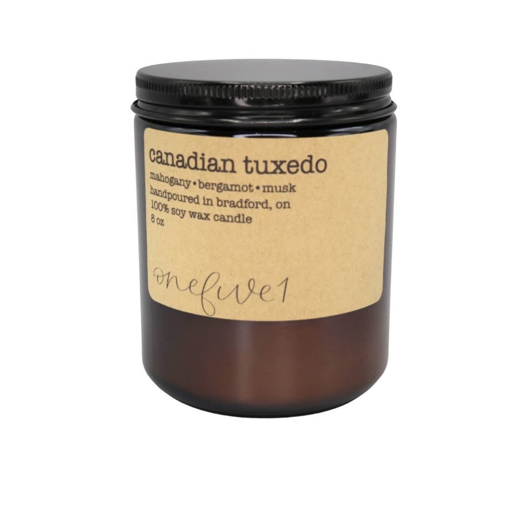 onefive1 - Canadian tuxedo soy wax candle - CANADA