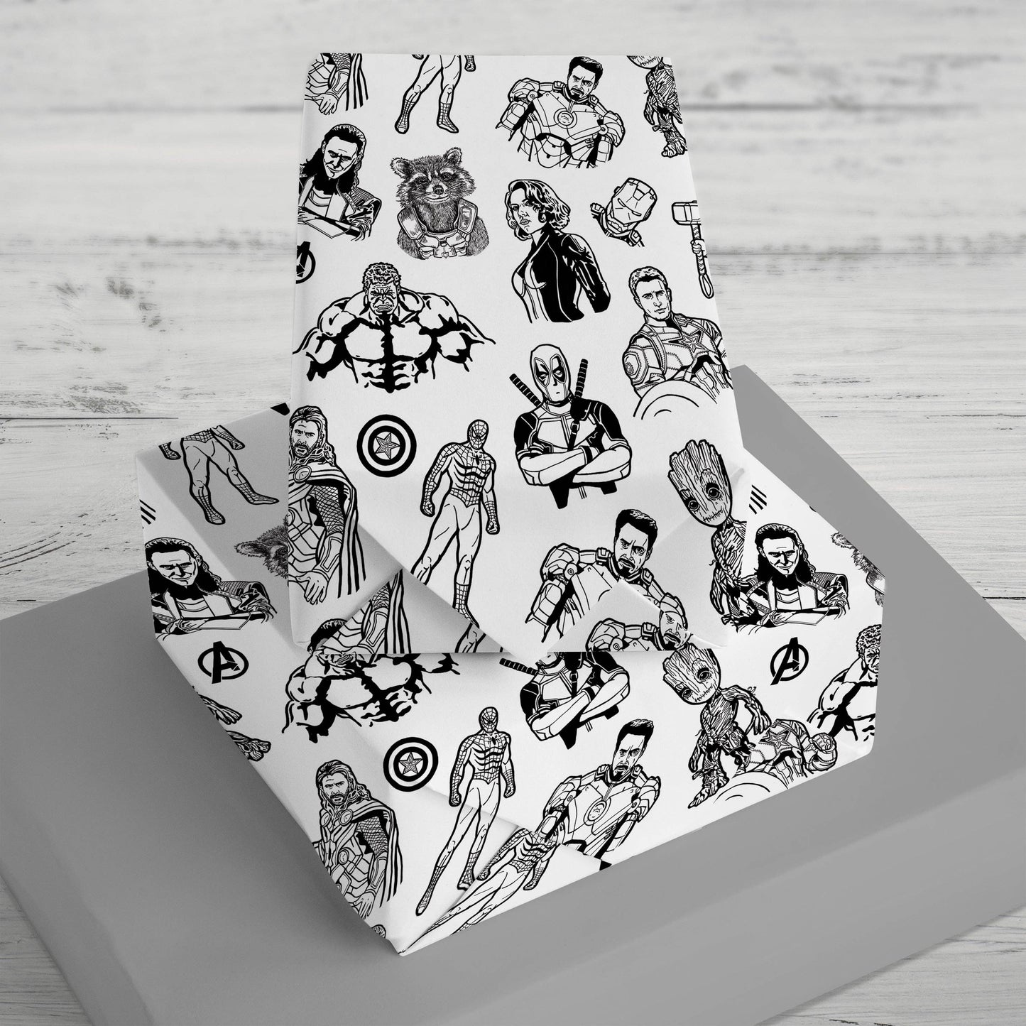 Marvel Gift Wrap 24"x36" Sheet