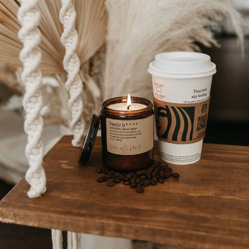 basic b**** - soy wax candle | FALL