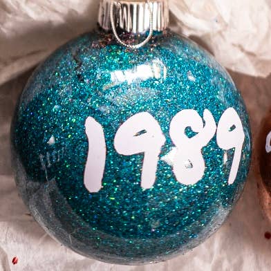 brattyropes - Taylor Swift Christmas Ornament | Glitter Ornaments | Eras: Speak Now