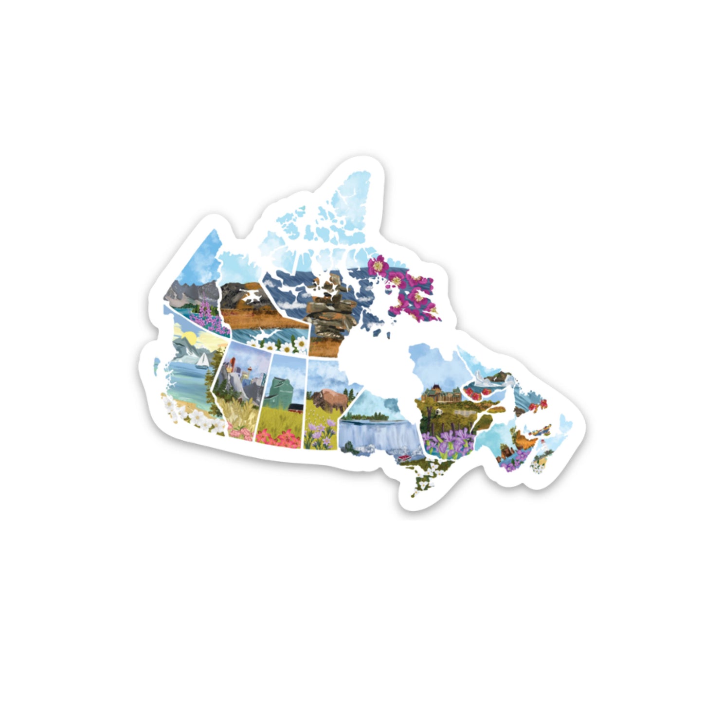 Jaybee Design - Canada Matte Vinyl Sticker