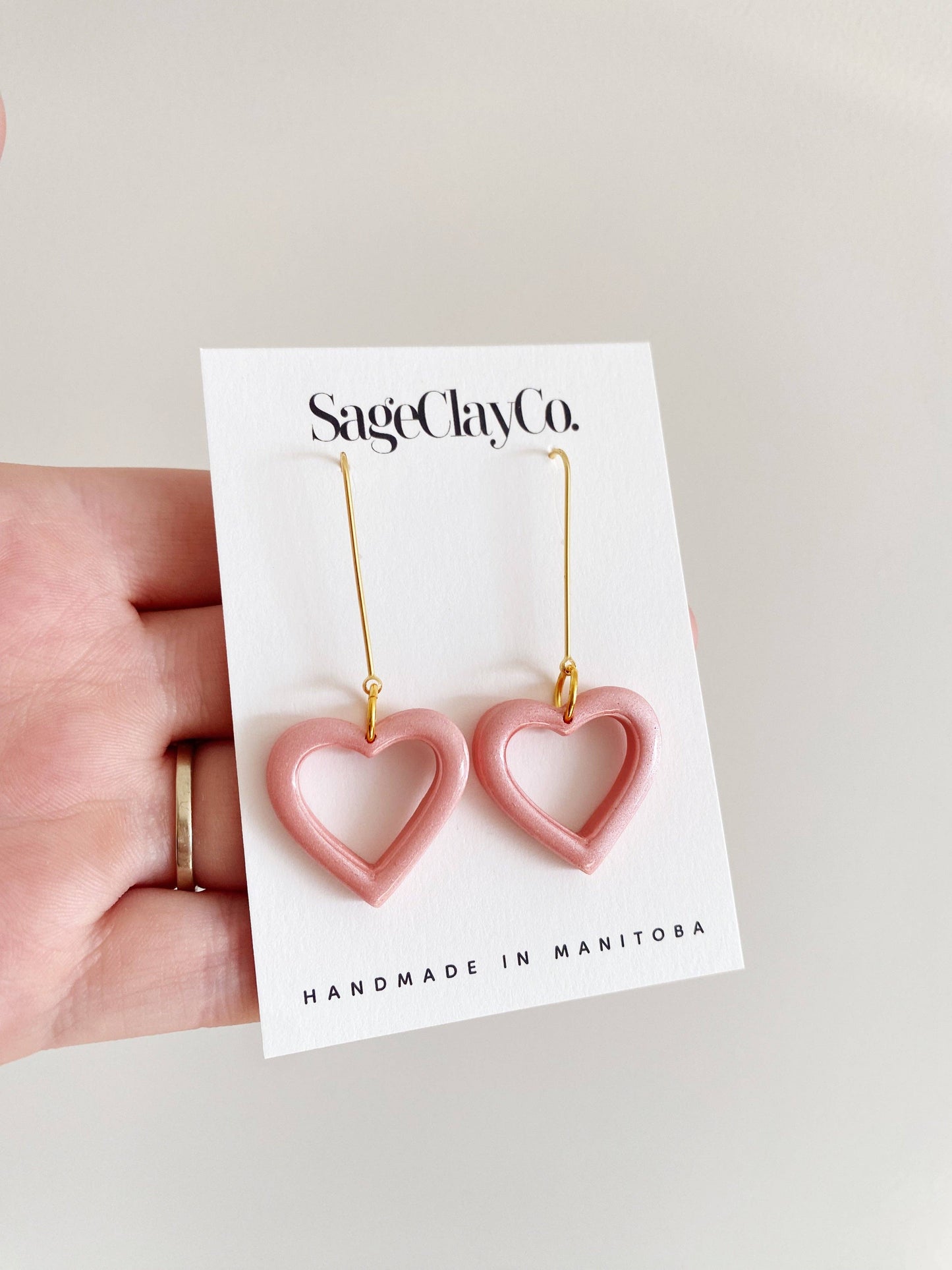 Taylor Swift Lover Inspired | Handmade Polymer Clay Earrings