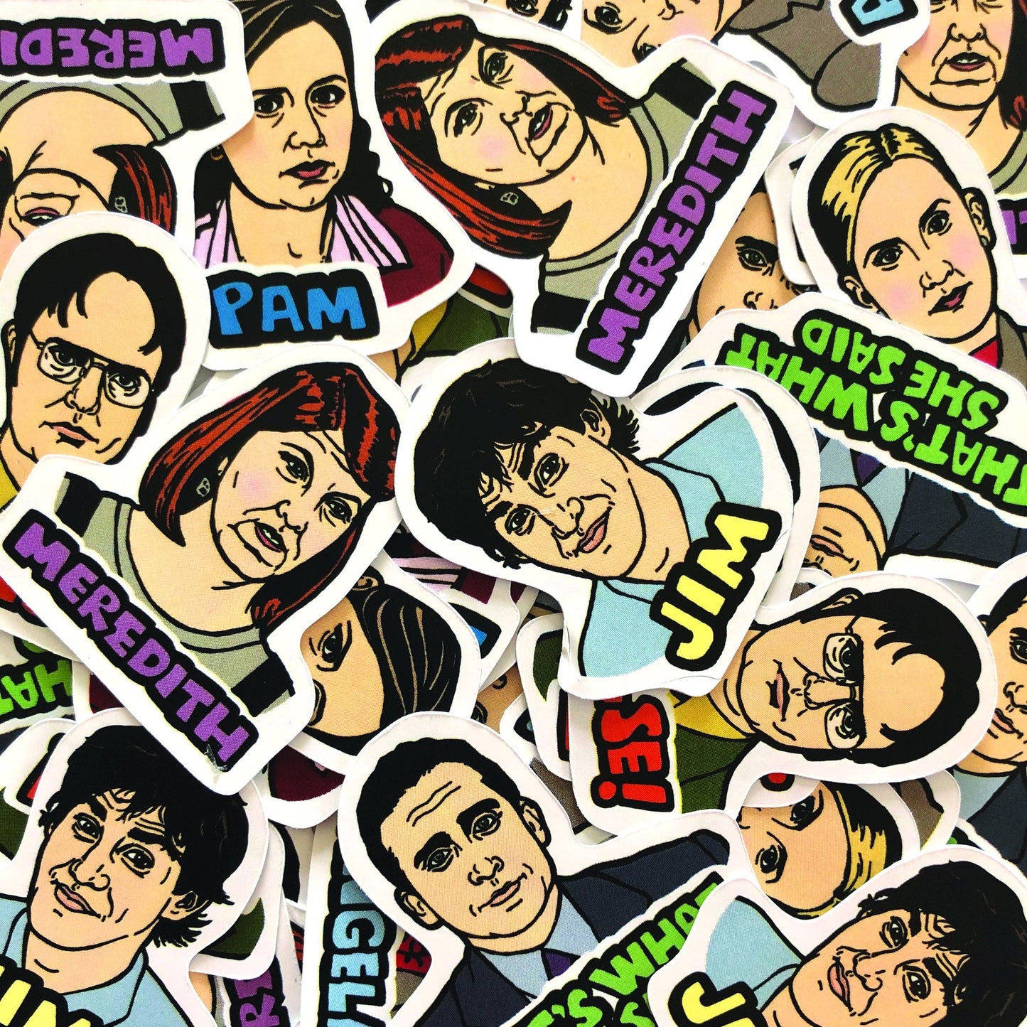 Design Corner - The Office Die Cut Magnets 6 Pack