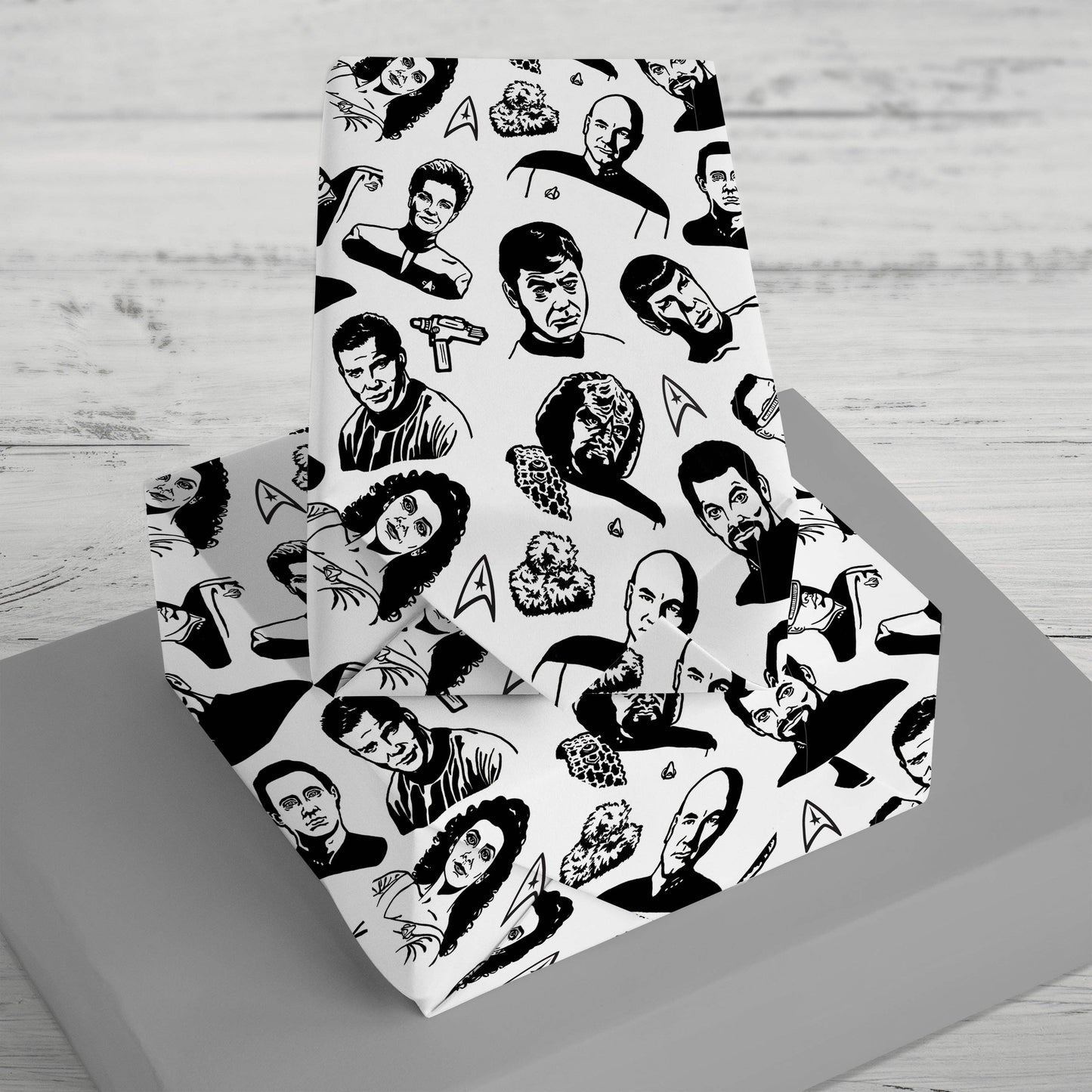 Star Trek Gift Wrap 24"x36" Sheet