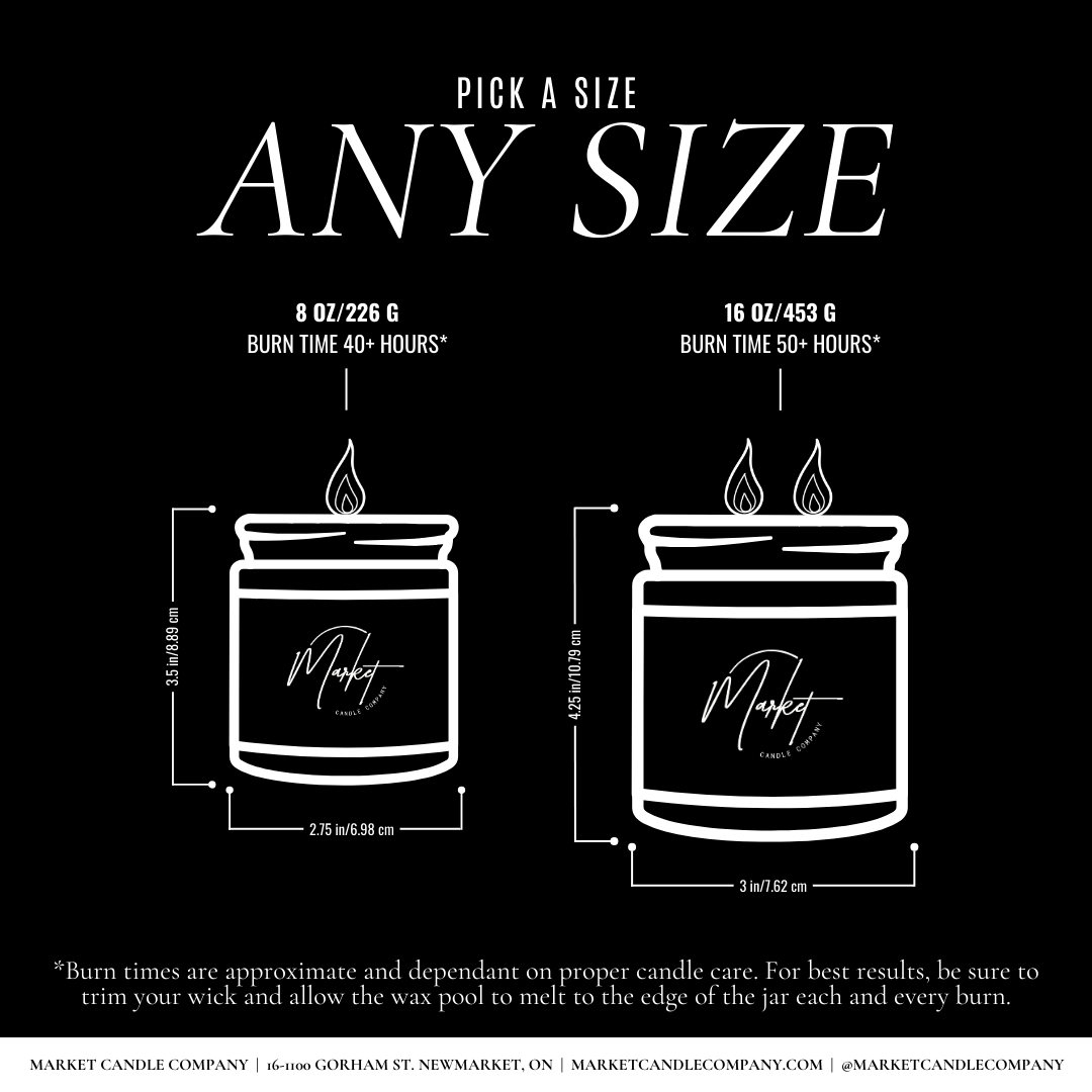 Market Candle Company - COFFEEHOUSE SOY CANDLE: 8 oz Single Wick