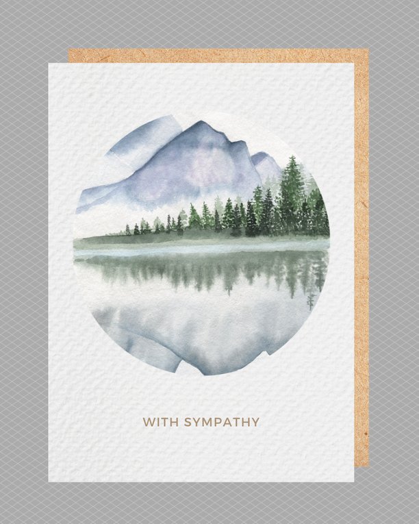 Paper Kuts - "With Sympathy" Sympathy Card