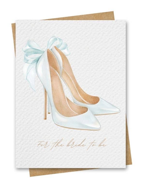 Paper Kuts - For The Bride To Be Bridal Shower Greeting Card Plastic Free: Square