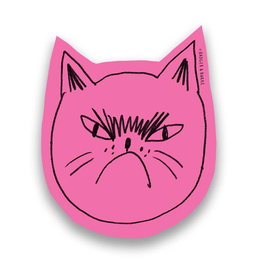 Badger & Burke - Snitty Kitty Sticker